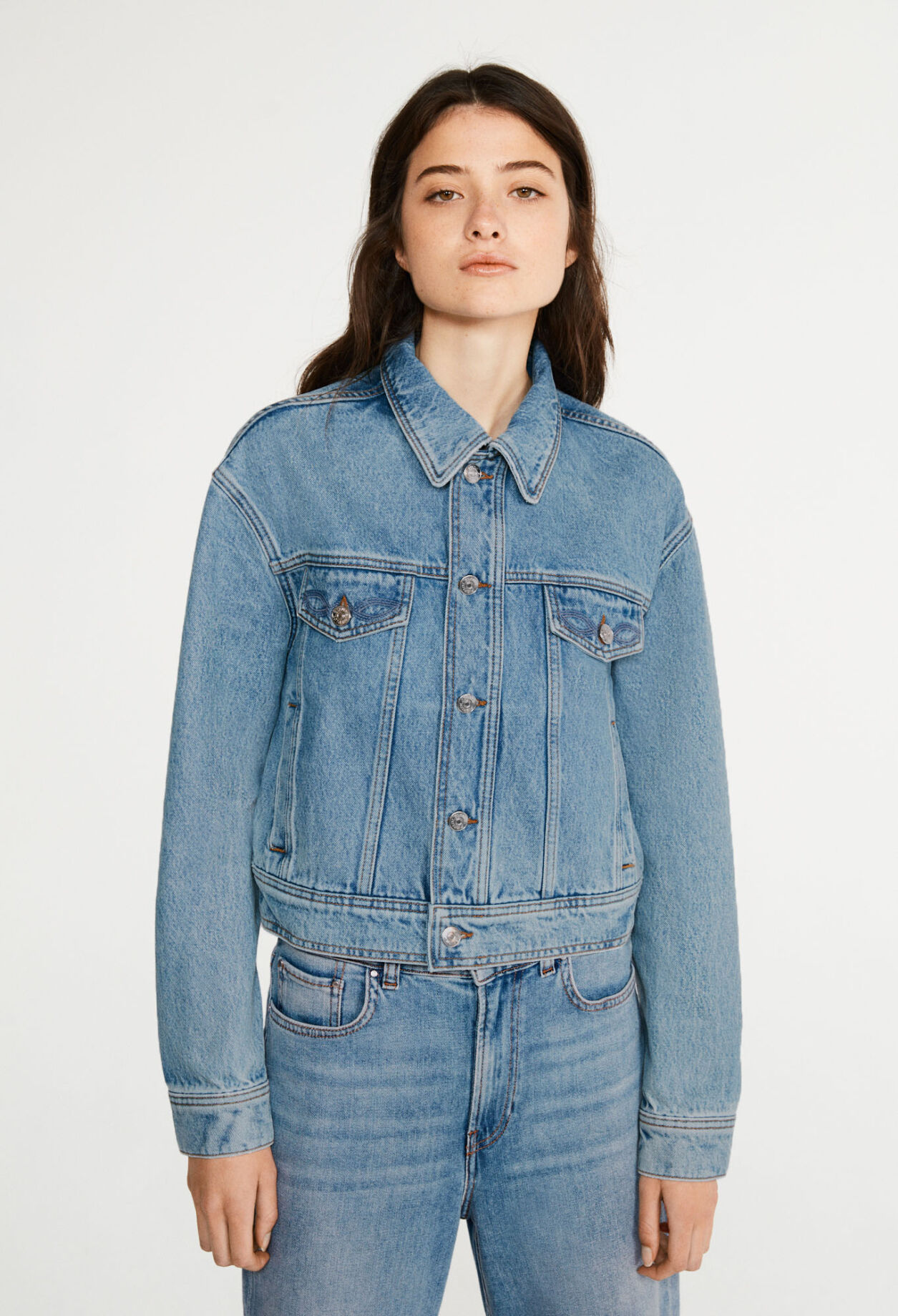 Jeans-Blouson