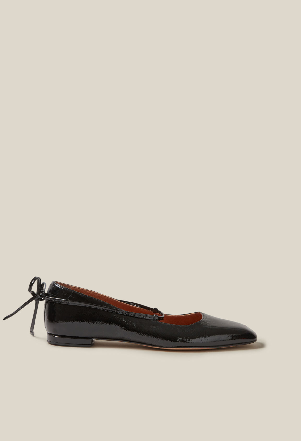 Ballerinas Lackleder