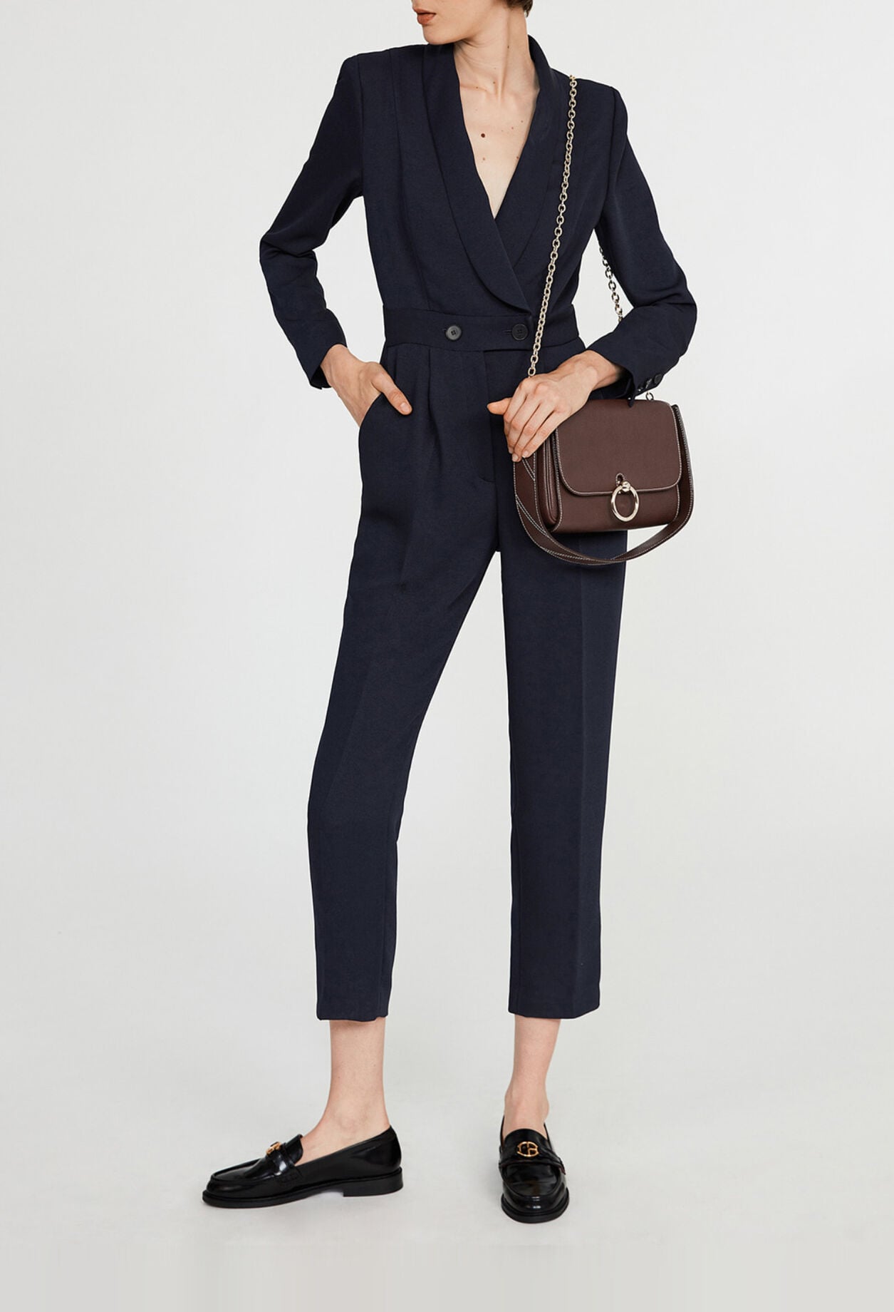Taillierter Jumpsuit