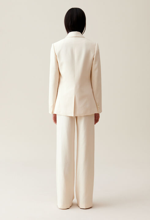 Elfenbeinfarbener Blazer