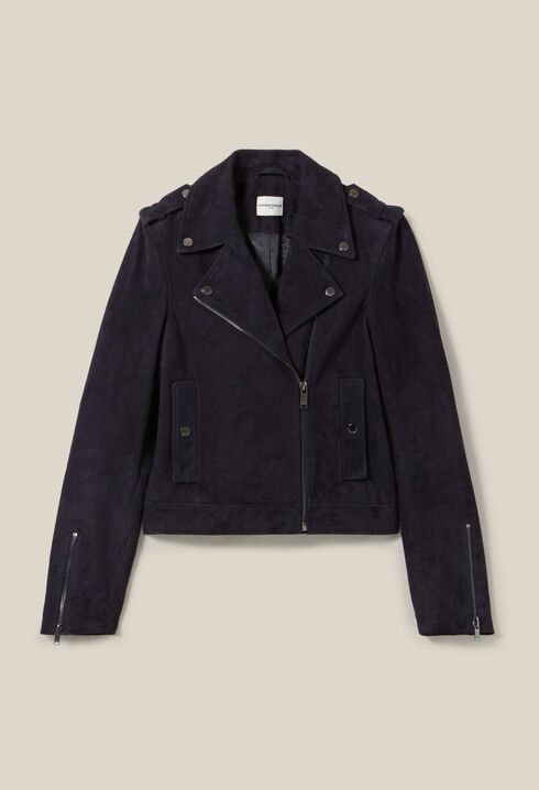 Perfekte Wildlederjacke