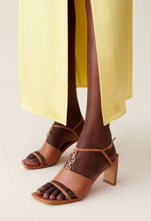 Sandalen mit CP-Schmuckabsatz