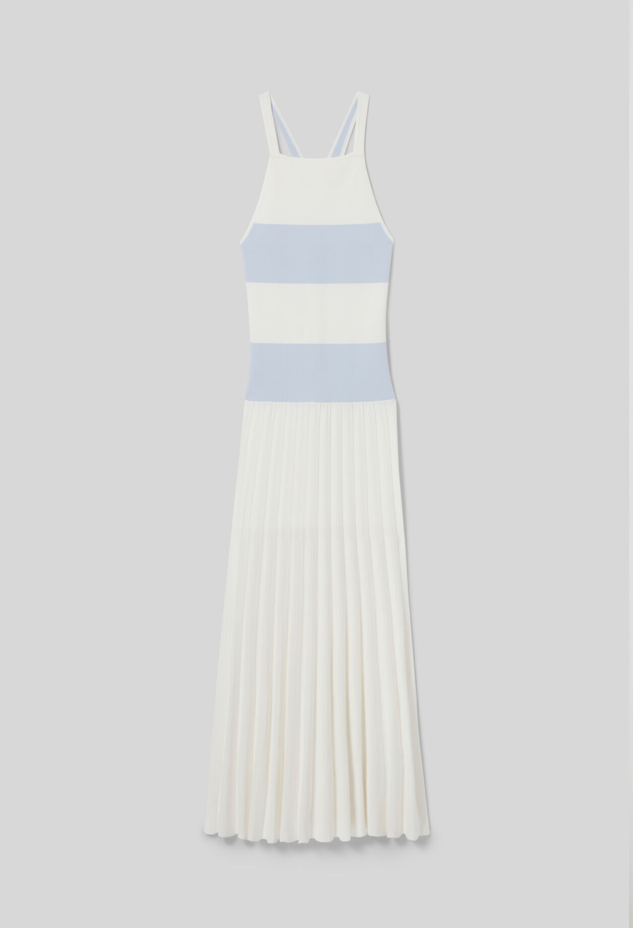 Langes Strickkleid
