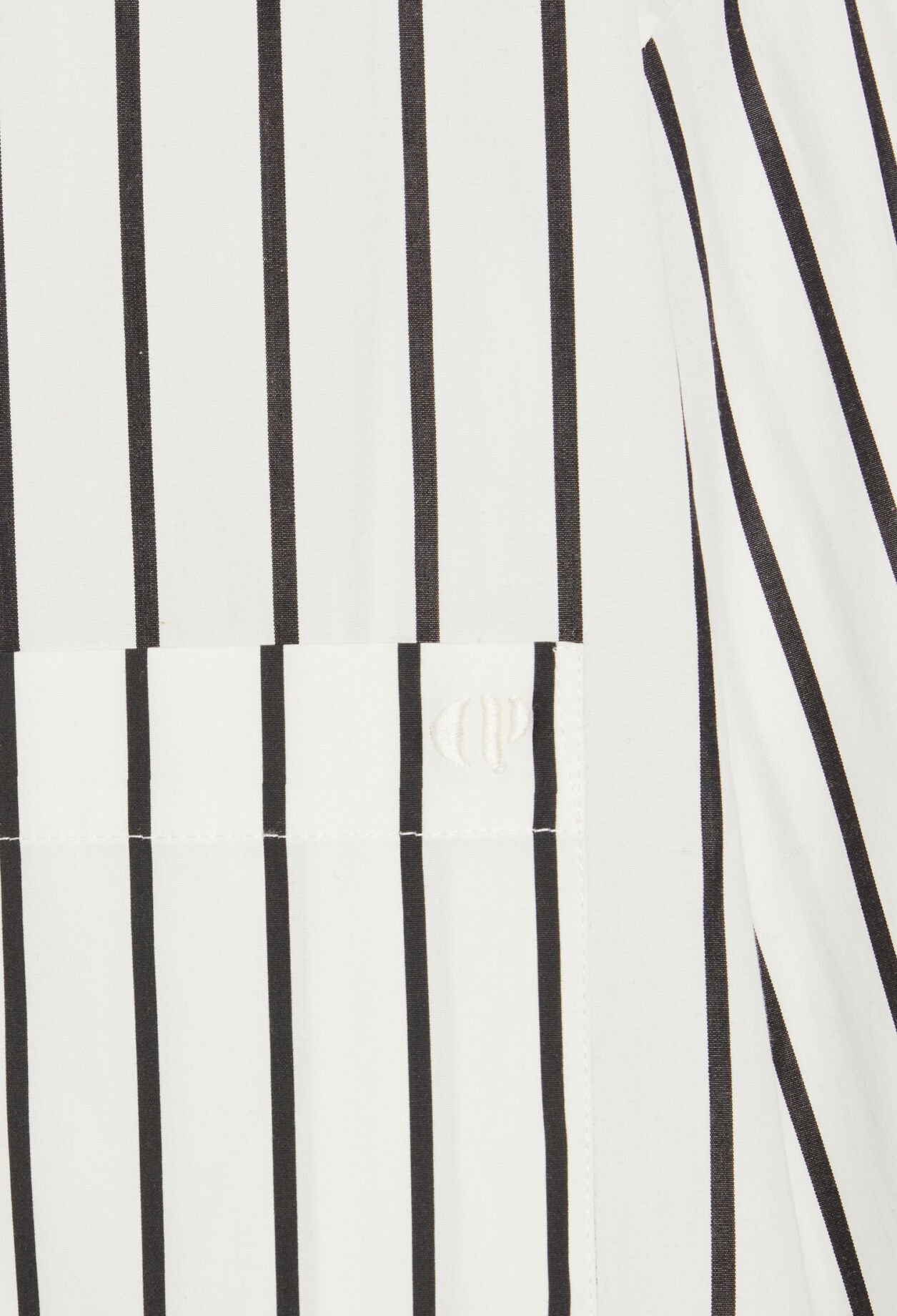 Gestreifte Oversize-Hemdbluse