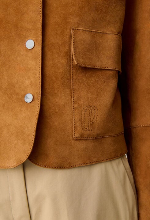 Wildlederjacke