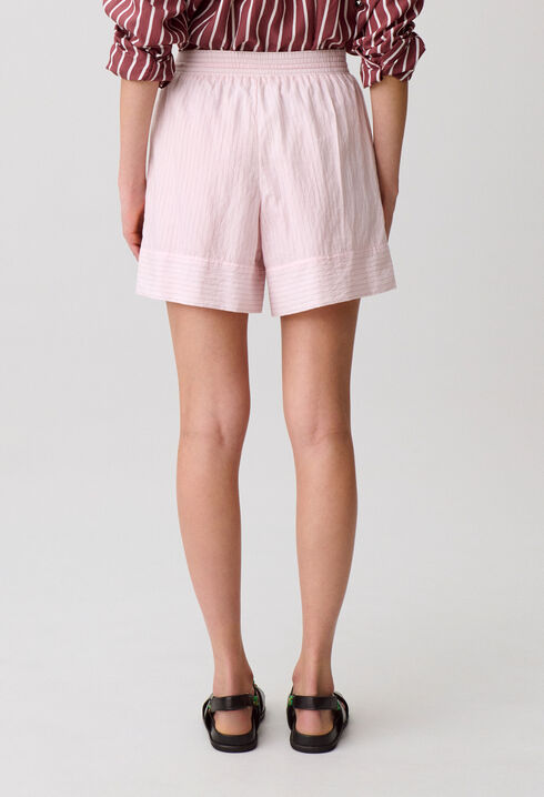 Gestreifte Shorts