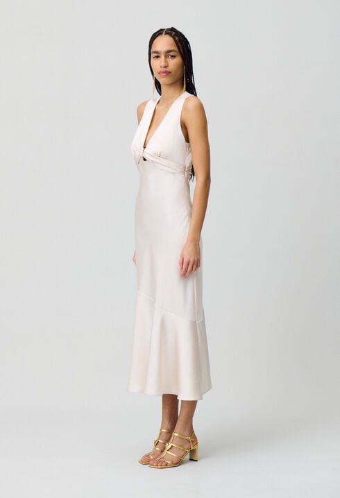 Fließendes Maxikleid