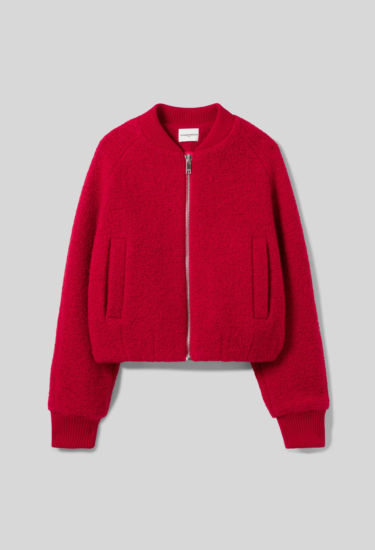 Kurze Teddy-Jacke