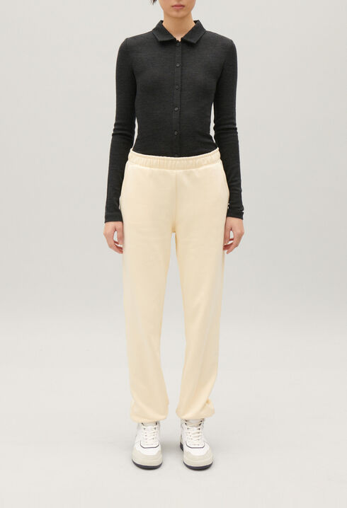 Jogginghose Vanille