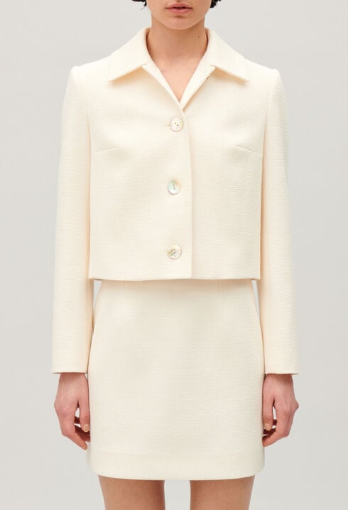 Tweed-Jacke