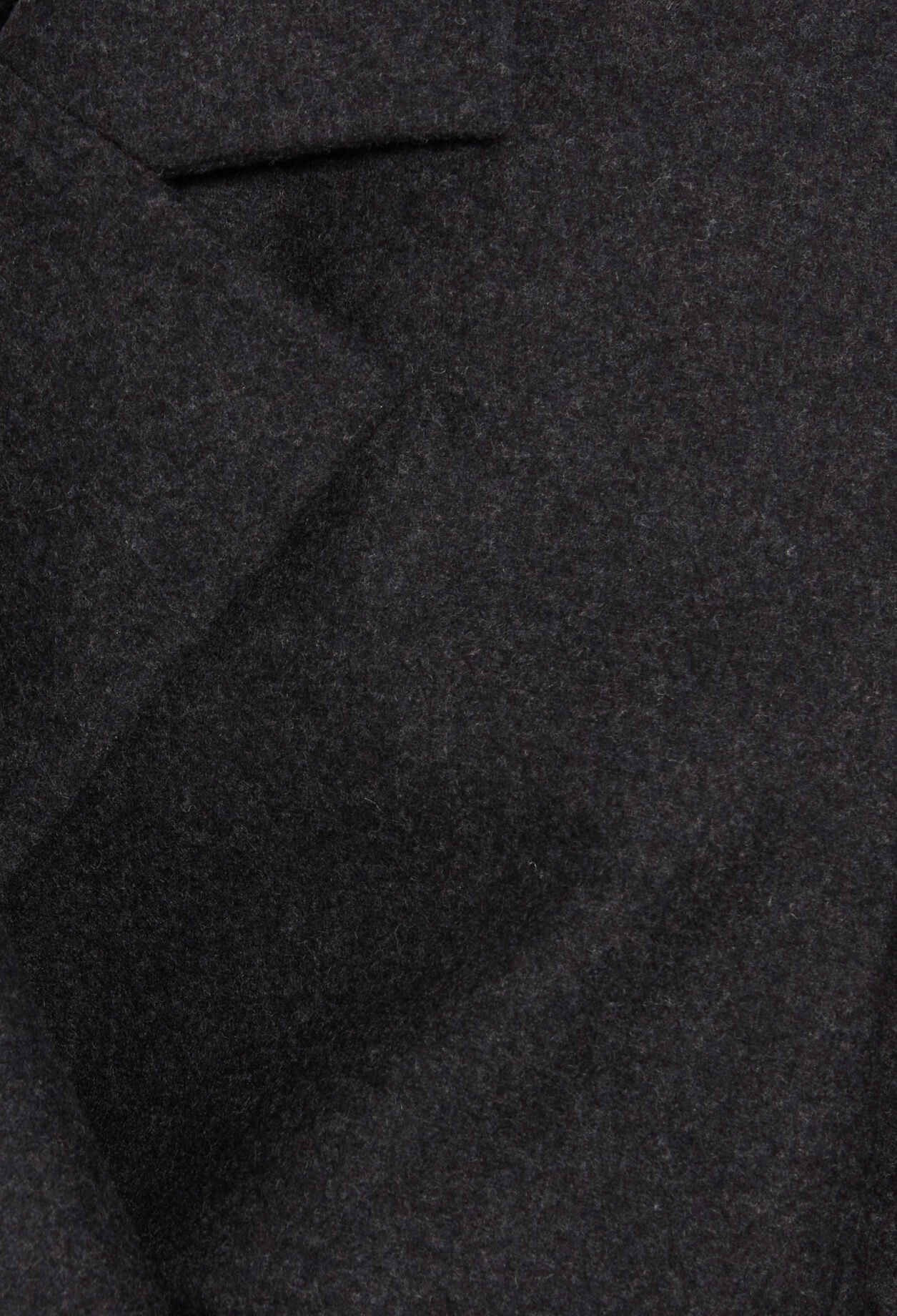 Kurzer grau melierter Blazer
