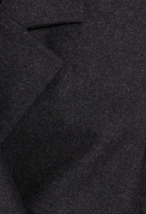 Kurzer grau melierter Blazer
