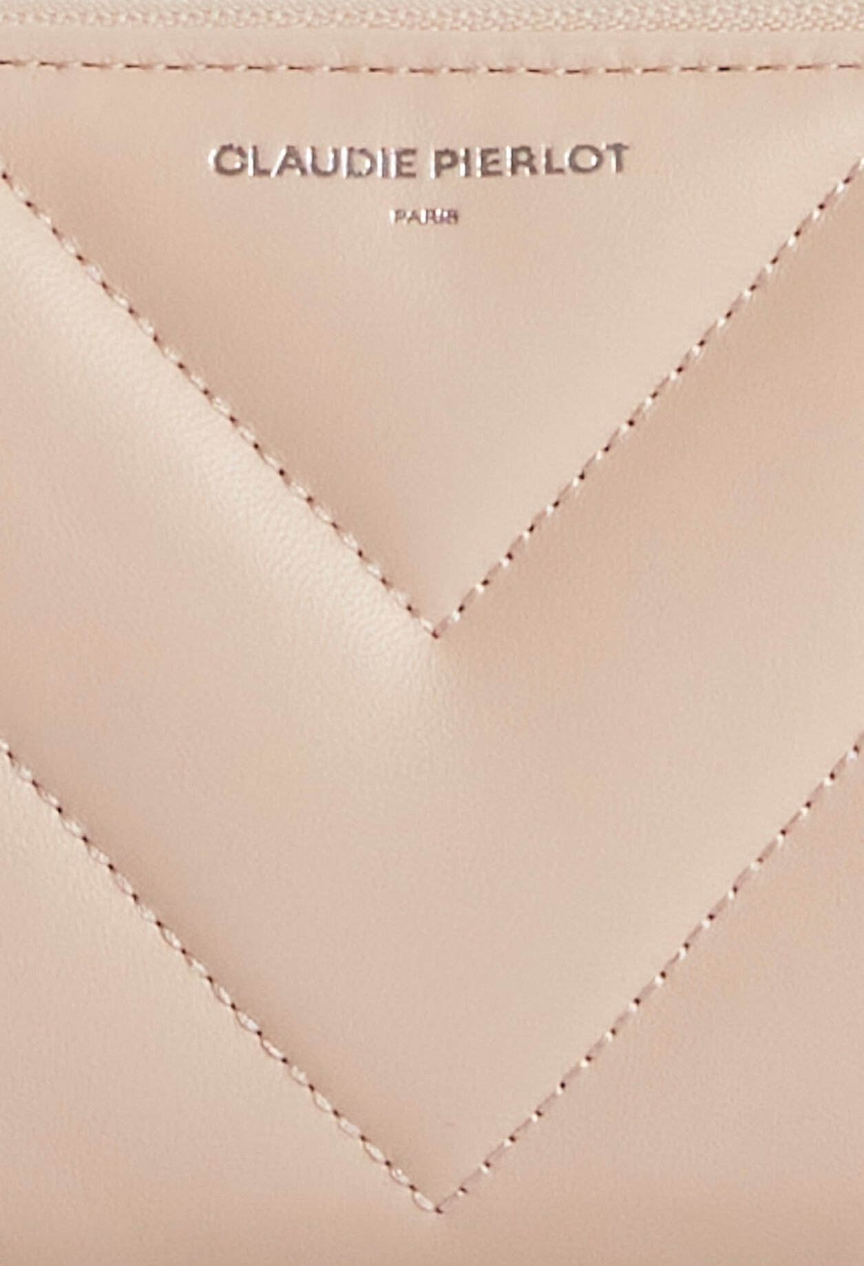 Brieftasche aus gestepptem Leder