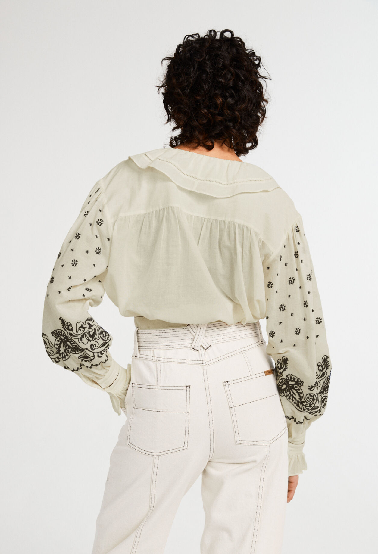 Fließende Bluse