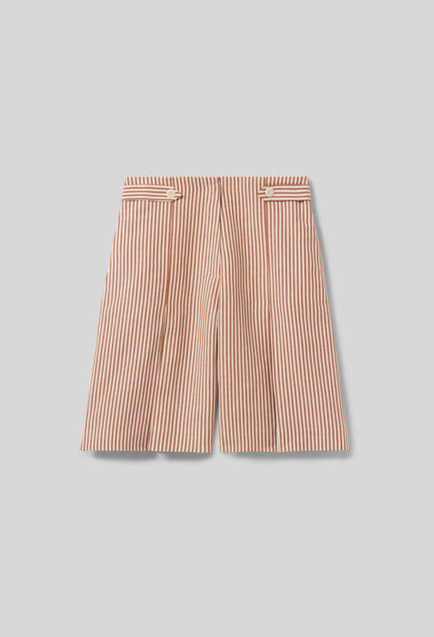 Gestreifte Shorts