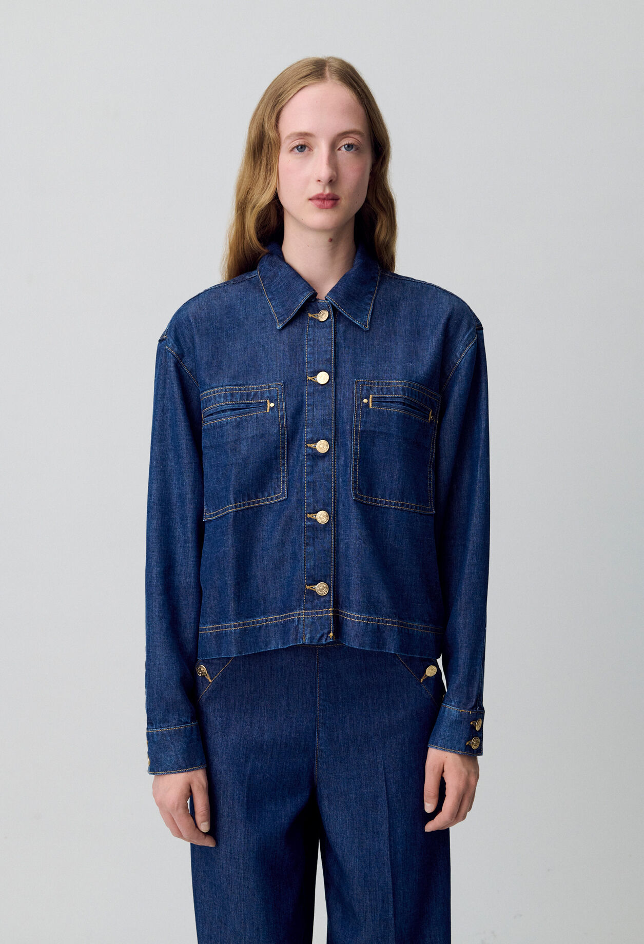 Oversize-Denimhemd