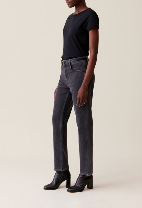 Jeans Toto Slim anthrazitgrau