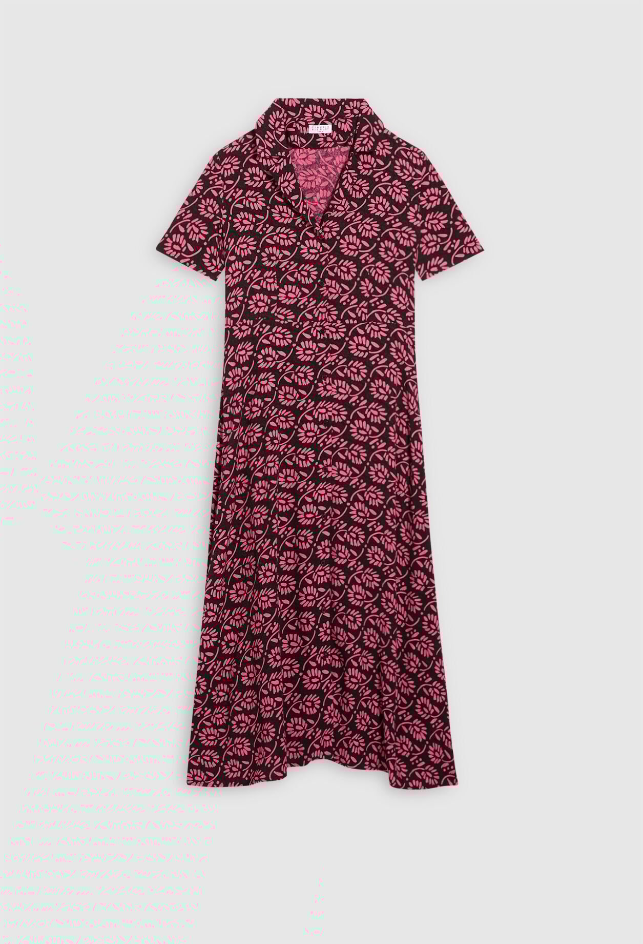 Langes Hemdblusenkleid