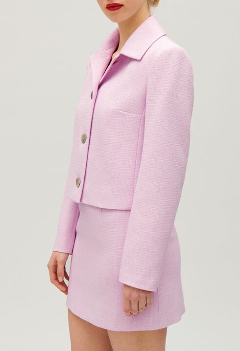 Tweed-Jacke