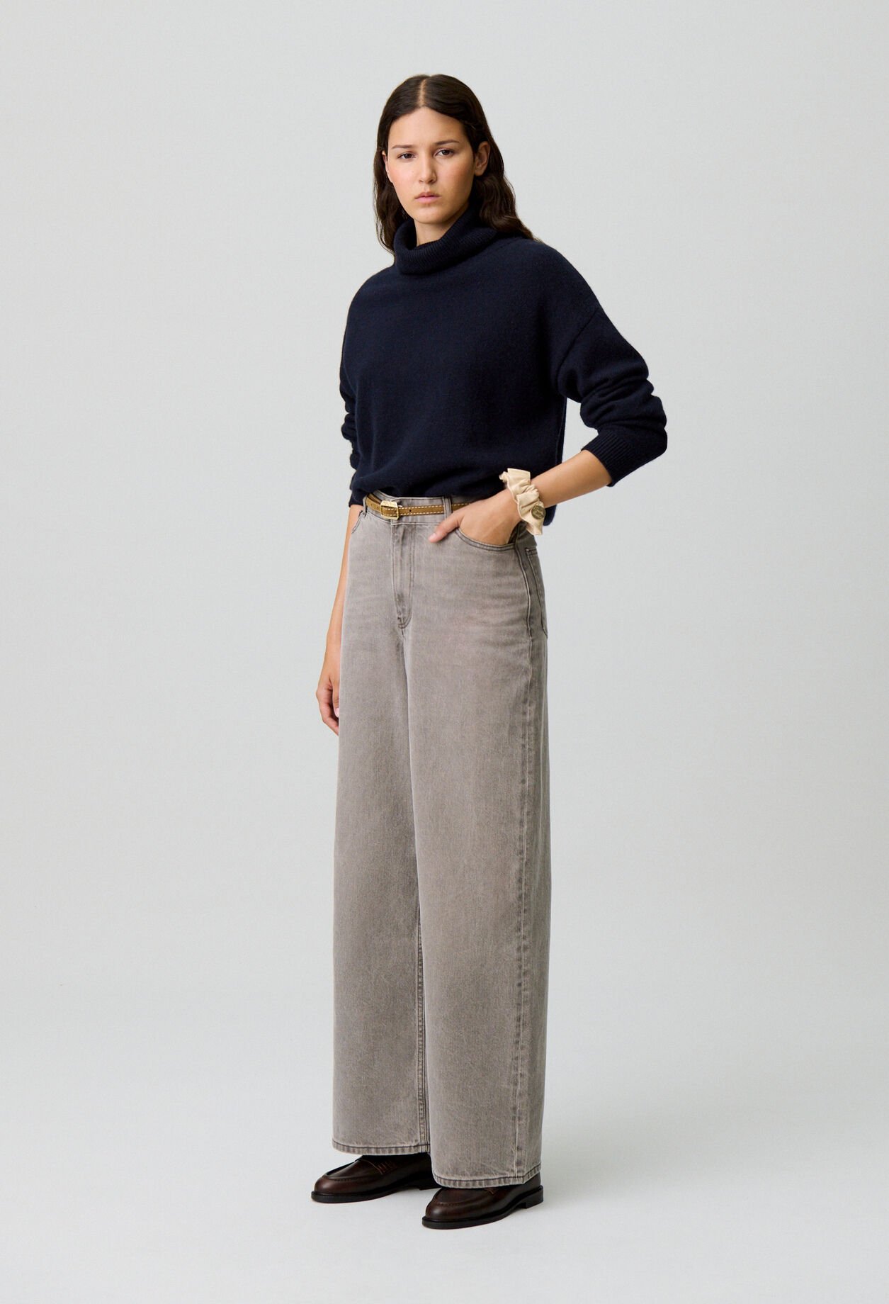 Baggy-Jeans aus Denim