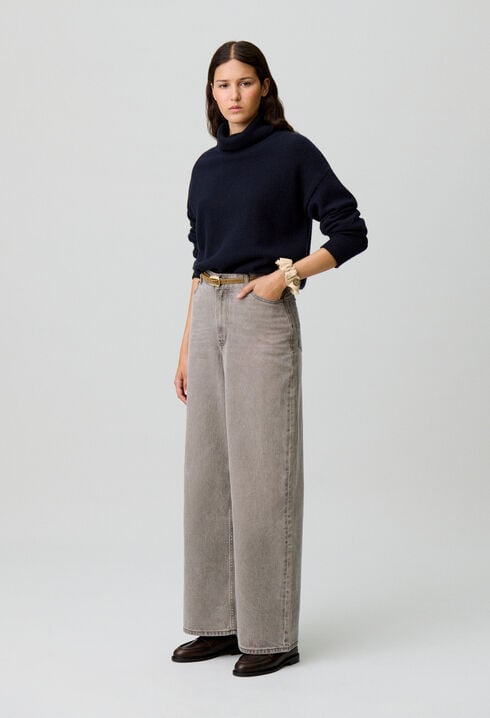 Baggy-Jeans aus Denim