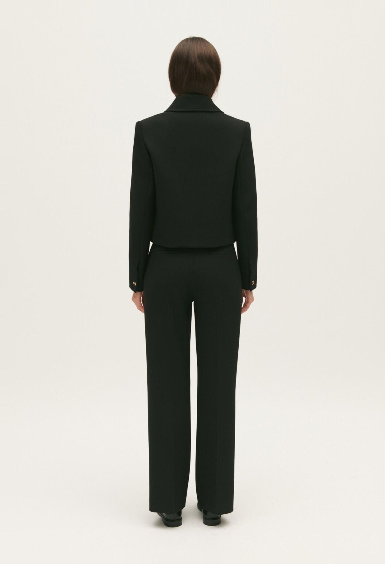 Kurzer schwarzer Blazer