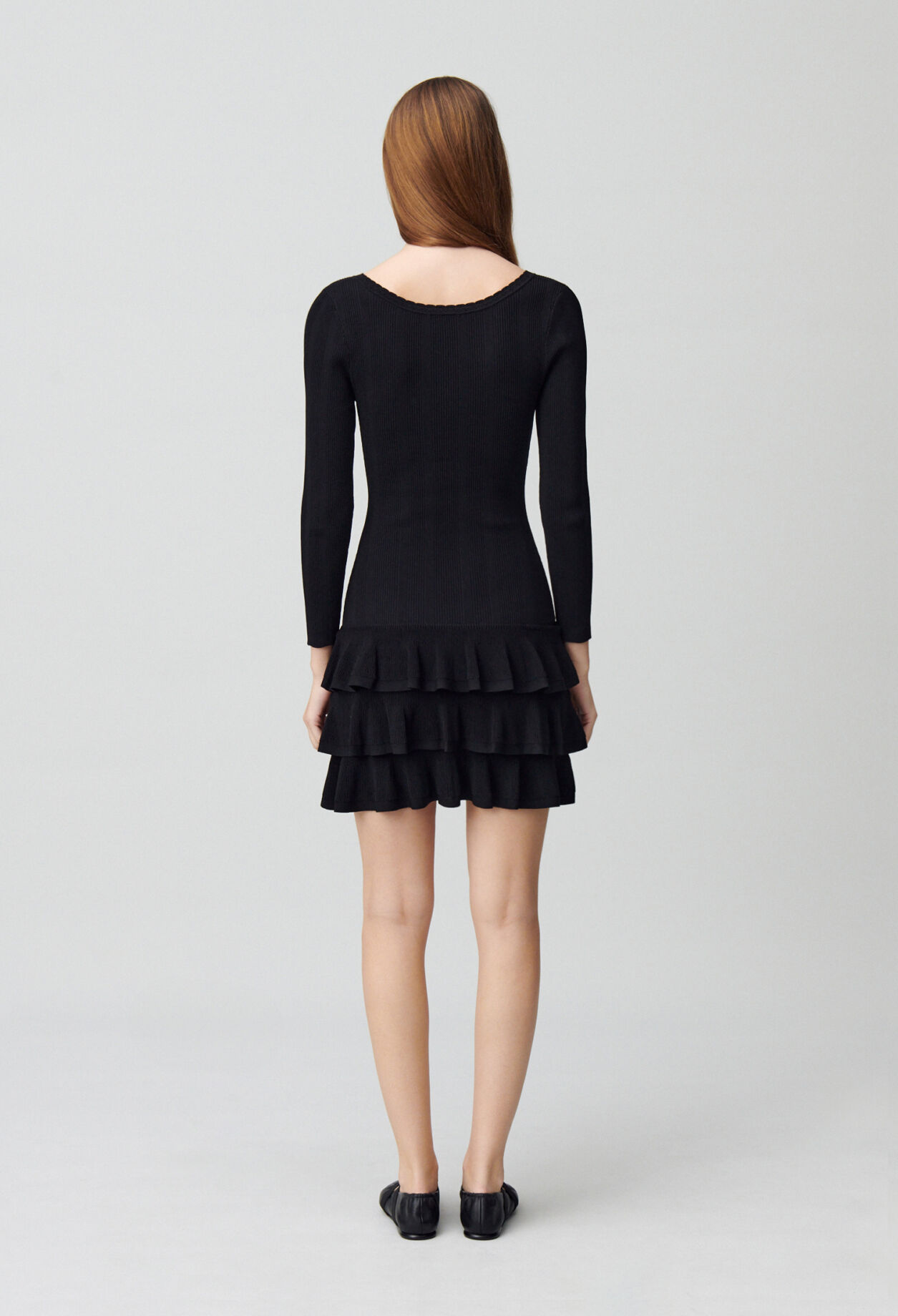 Kurzes Strickkleid