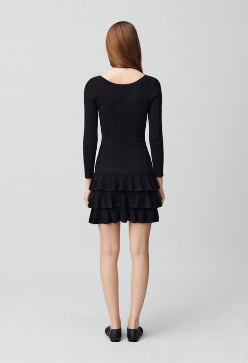 Kurzes Strickkleid