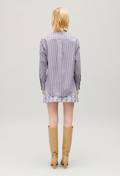 Hemdbluse mit Monogramm