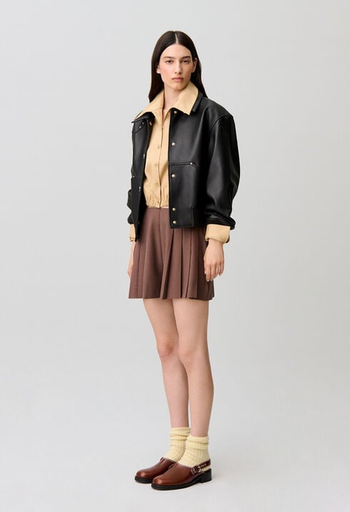 Weite Shorts mit geradem Schnitt