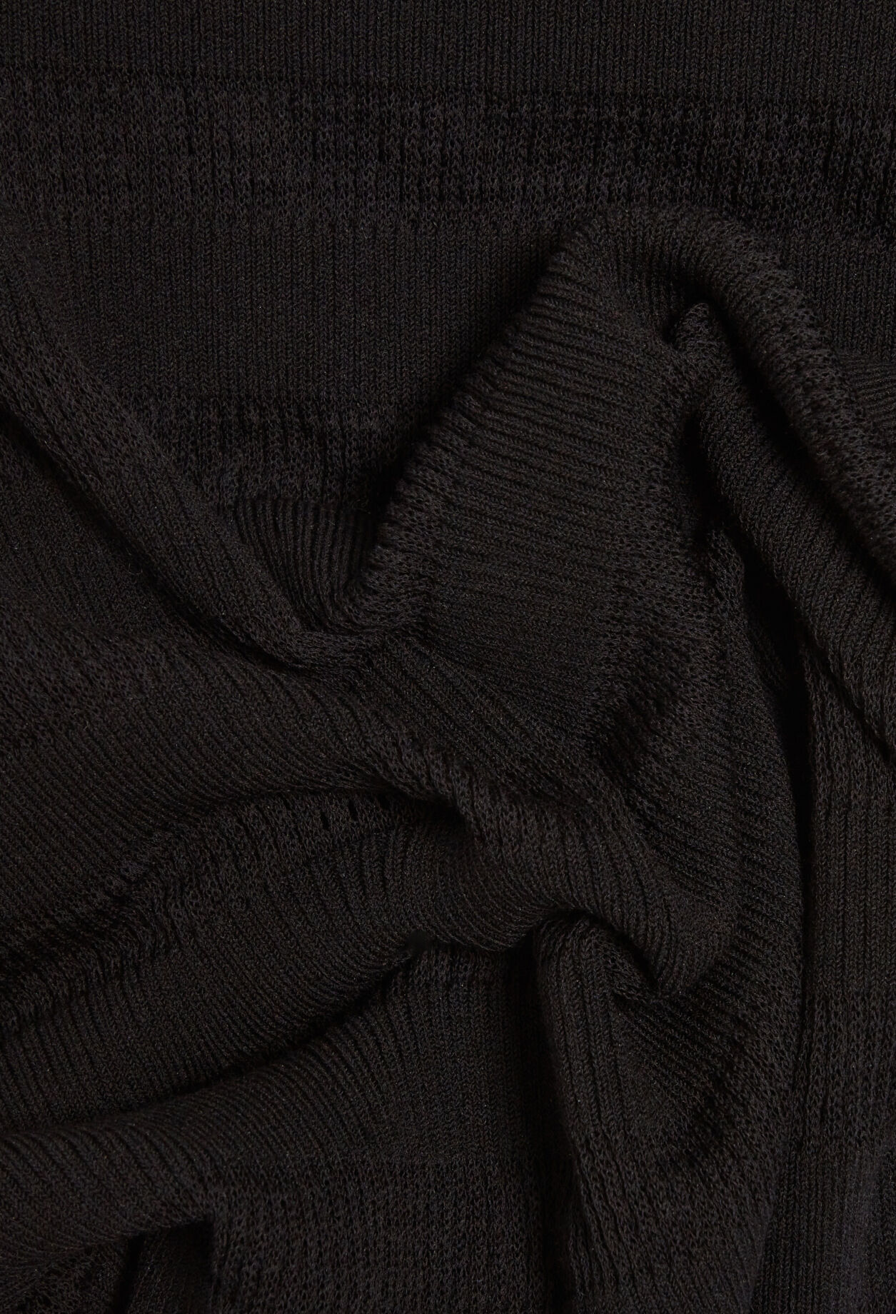 Langes Schlauchkleid Schwarz