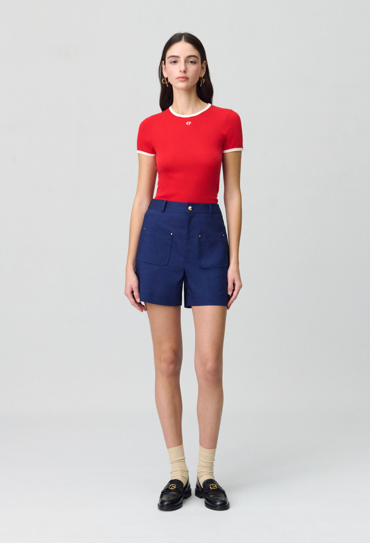 Kurze Jeansshorts