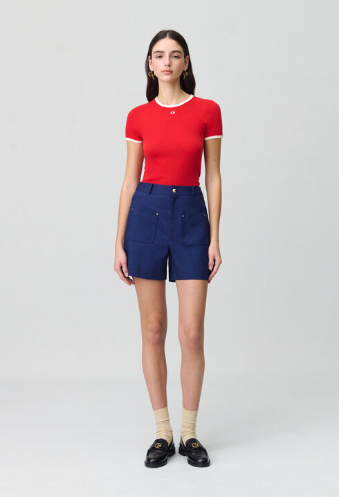 Kurze Jeansshorts