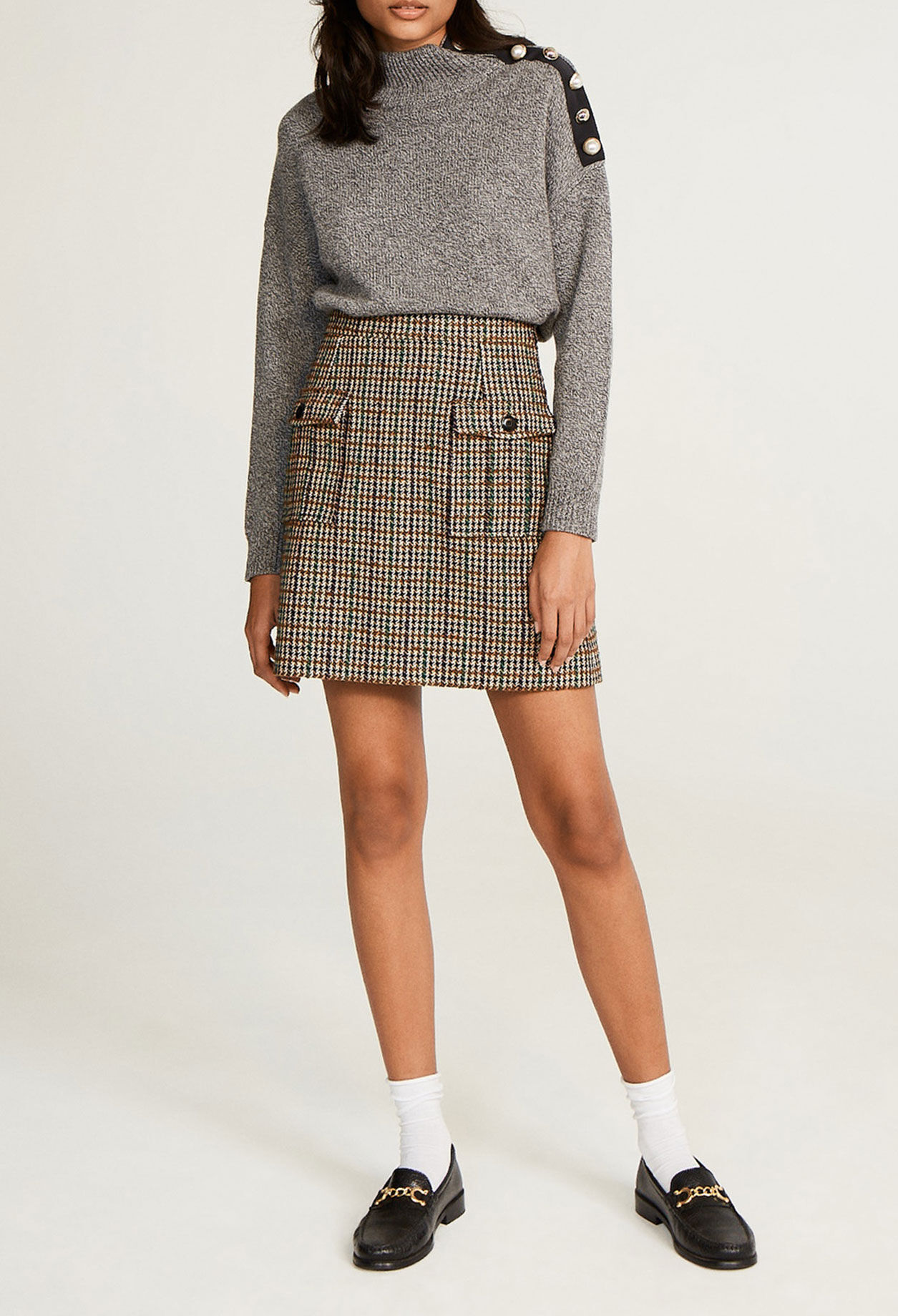 Übergroßer Pullover