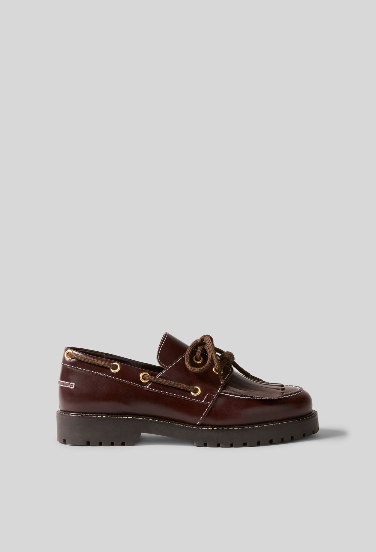 Bootsschuhe aus Leder
