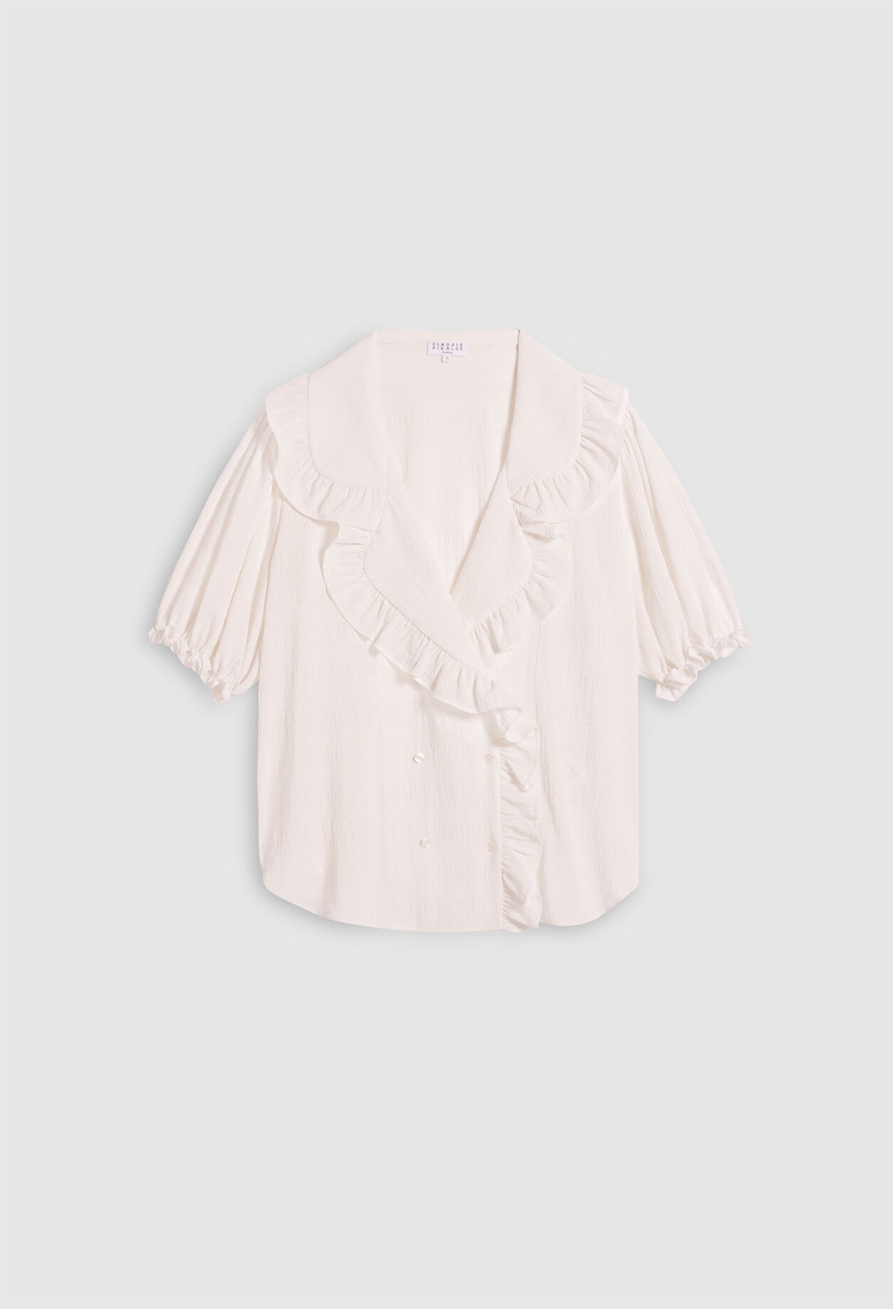 Bluse mit Reverskragen