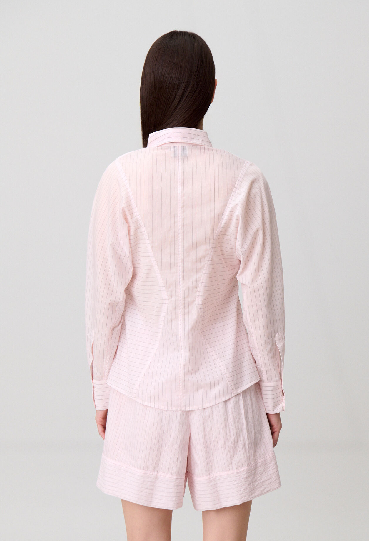 Bluse mit Volants am R&uuml;cken