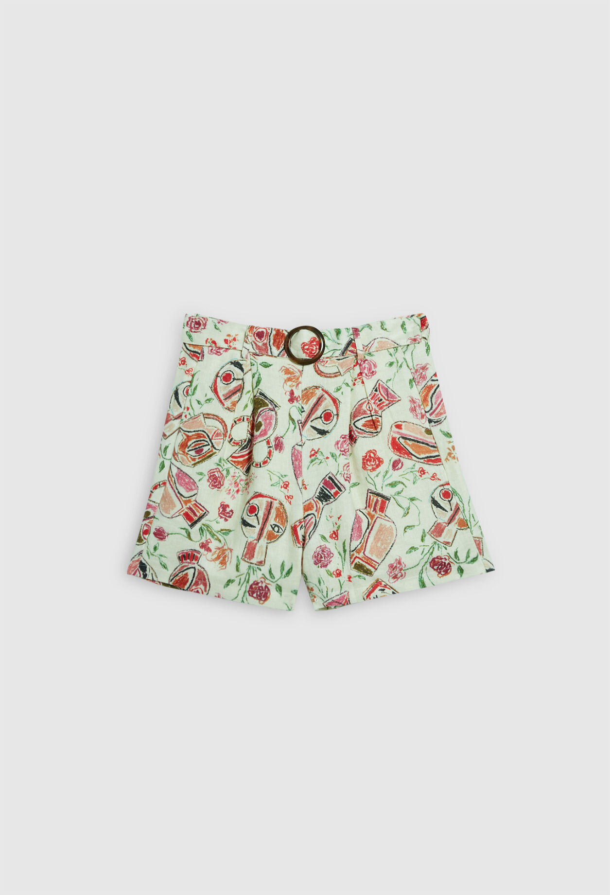 Leinen-Shorts
