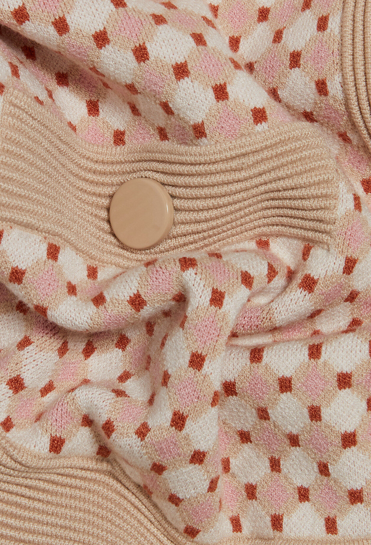 Strick-Cardigan mit Motiv
