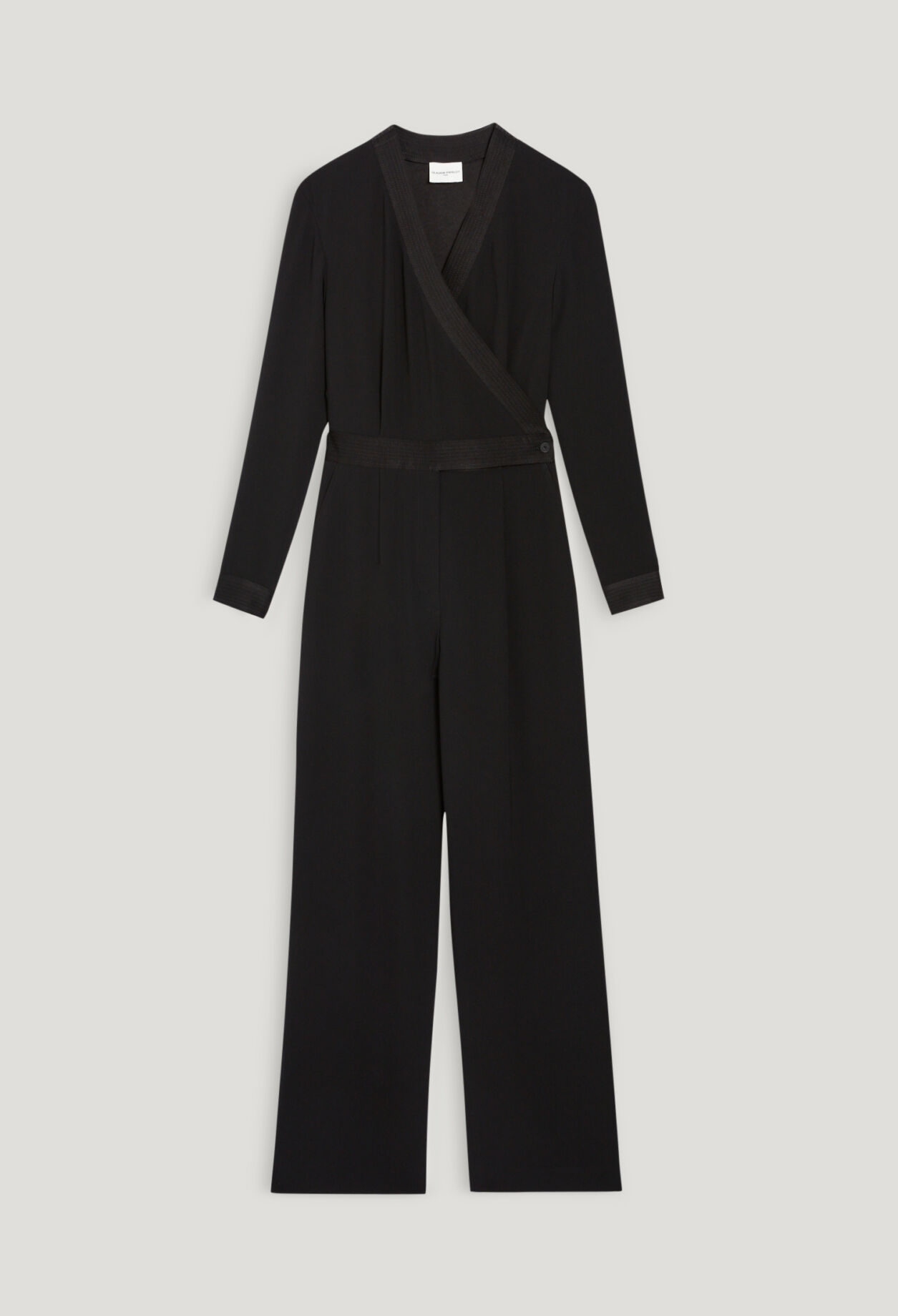 Schwarzer Jumpsuit