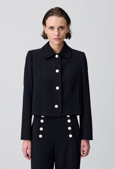 Klassische kurze Jacke