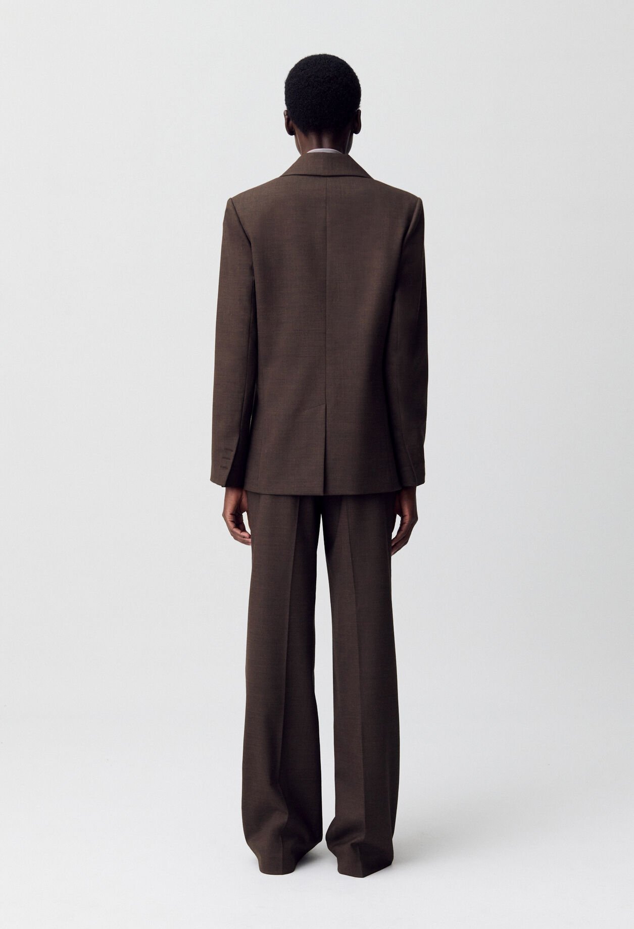 Blazer-Jacke im Anzugstil