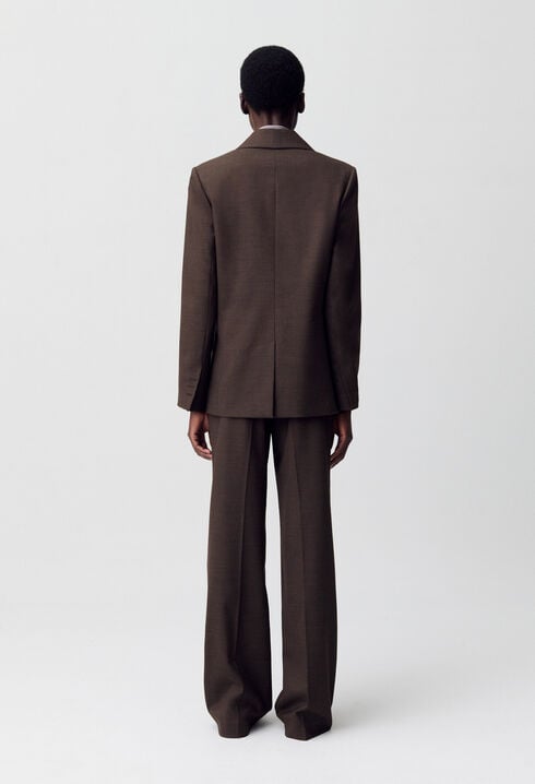 Blazer-Jacke im Anzugstil