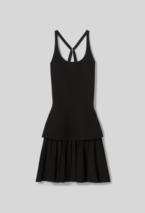 Strickkleid mit Kreuzträgern