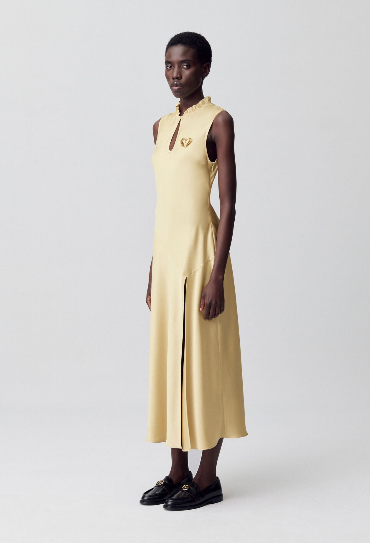 Fließendes Maxikleid