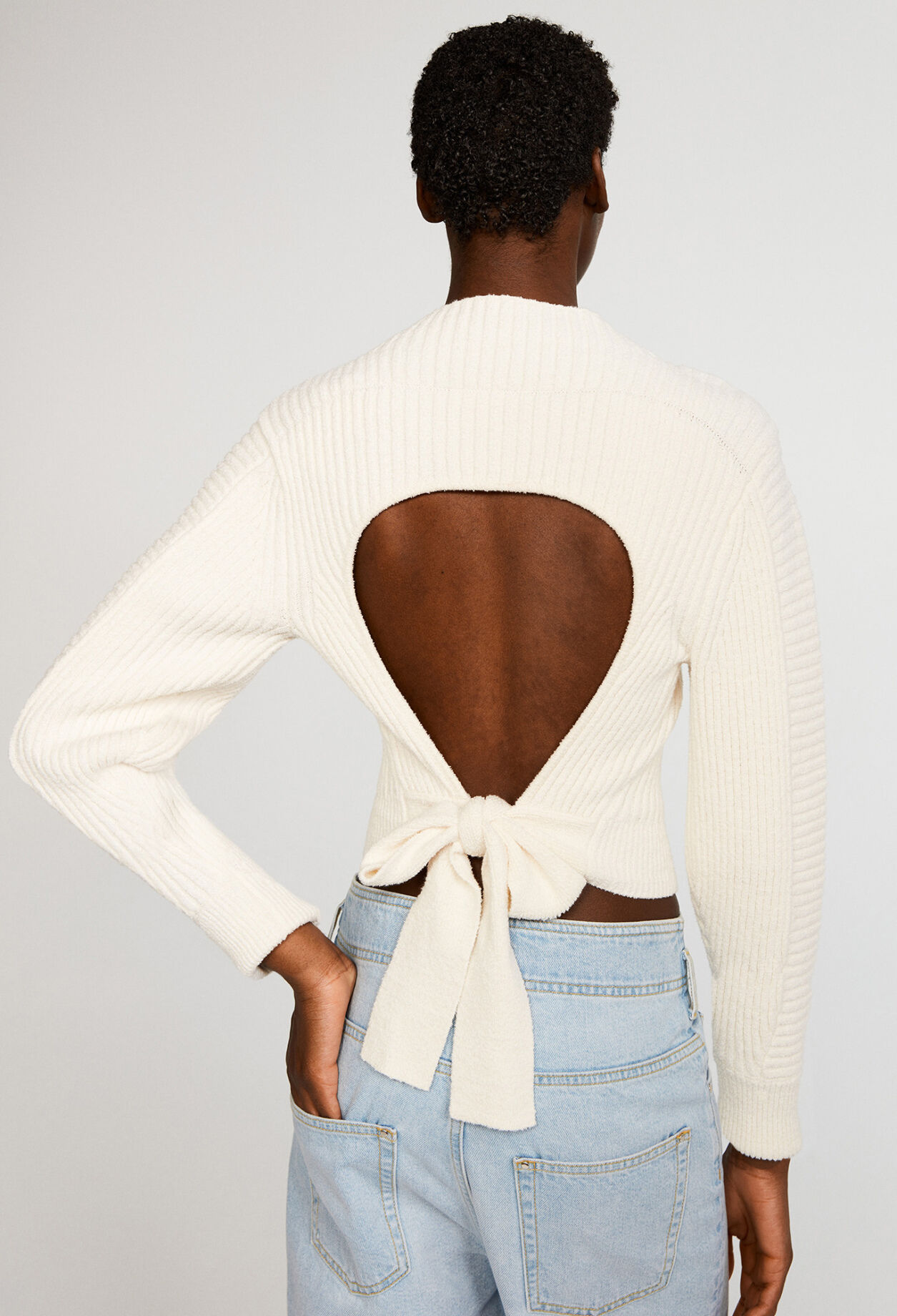 Pullover mit Stehkragen