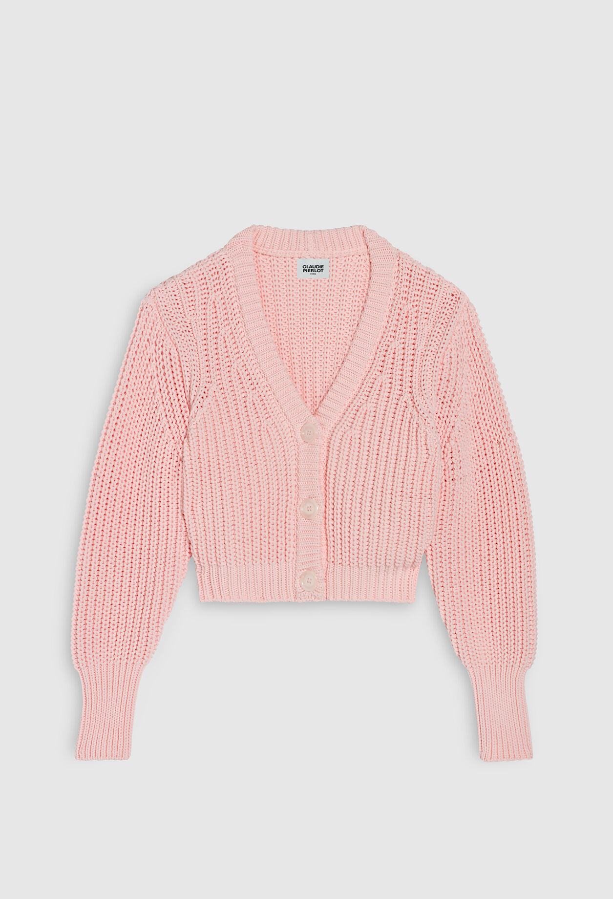 Rippstrickcardigan
