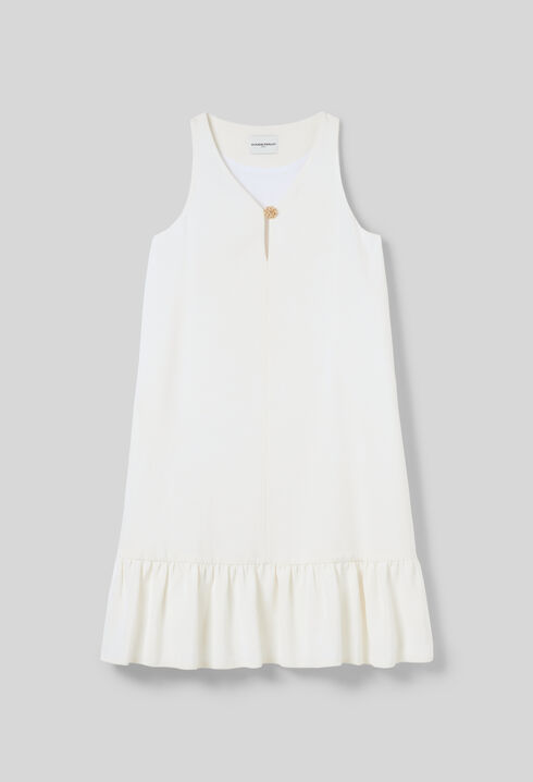 Ärmelloses kurzes Kleid