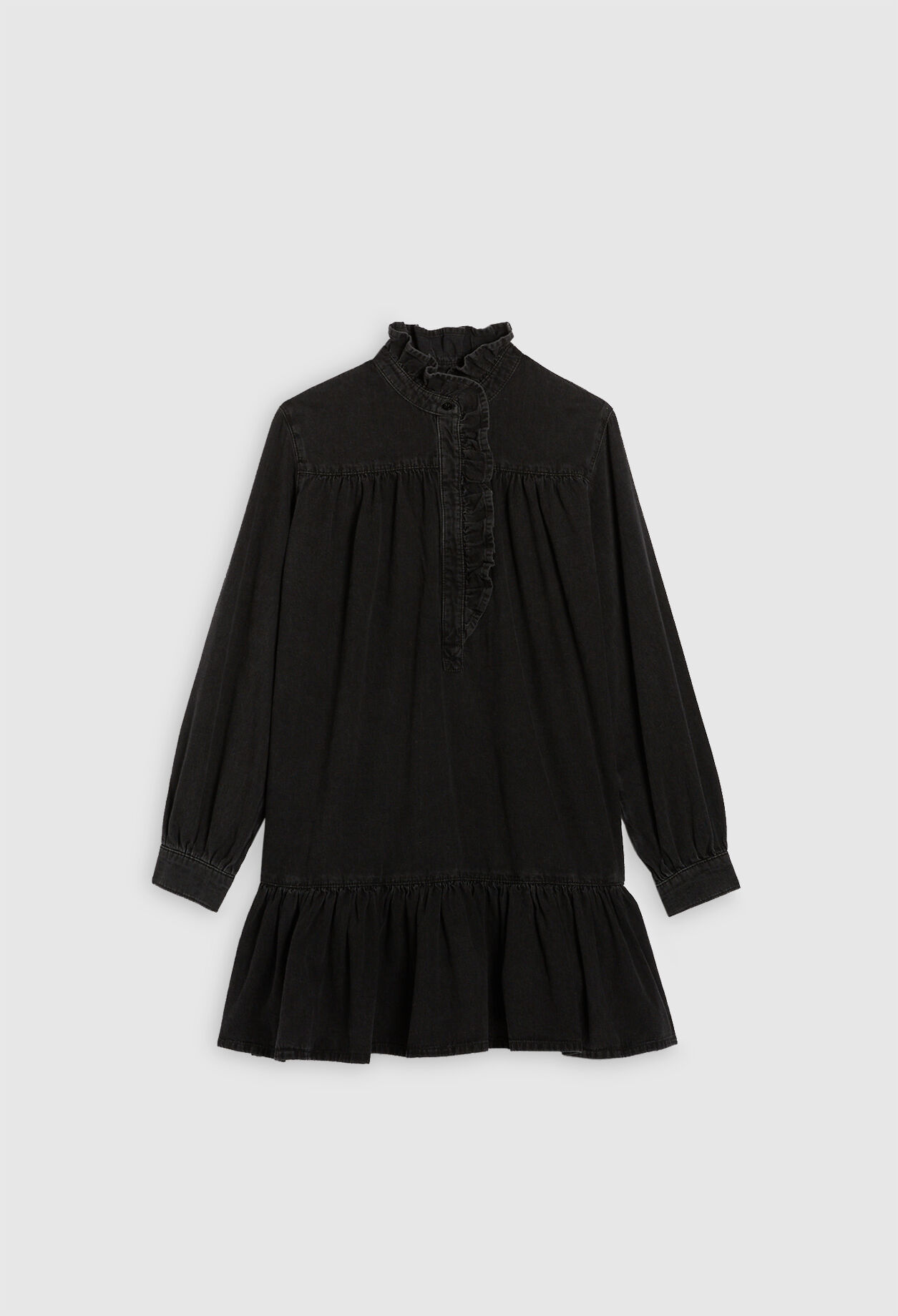 Kleid aus Bio-Baumwollcanvas