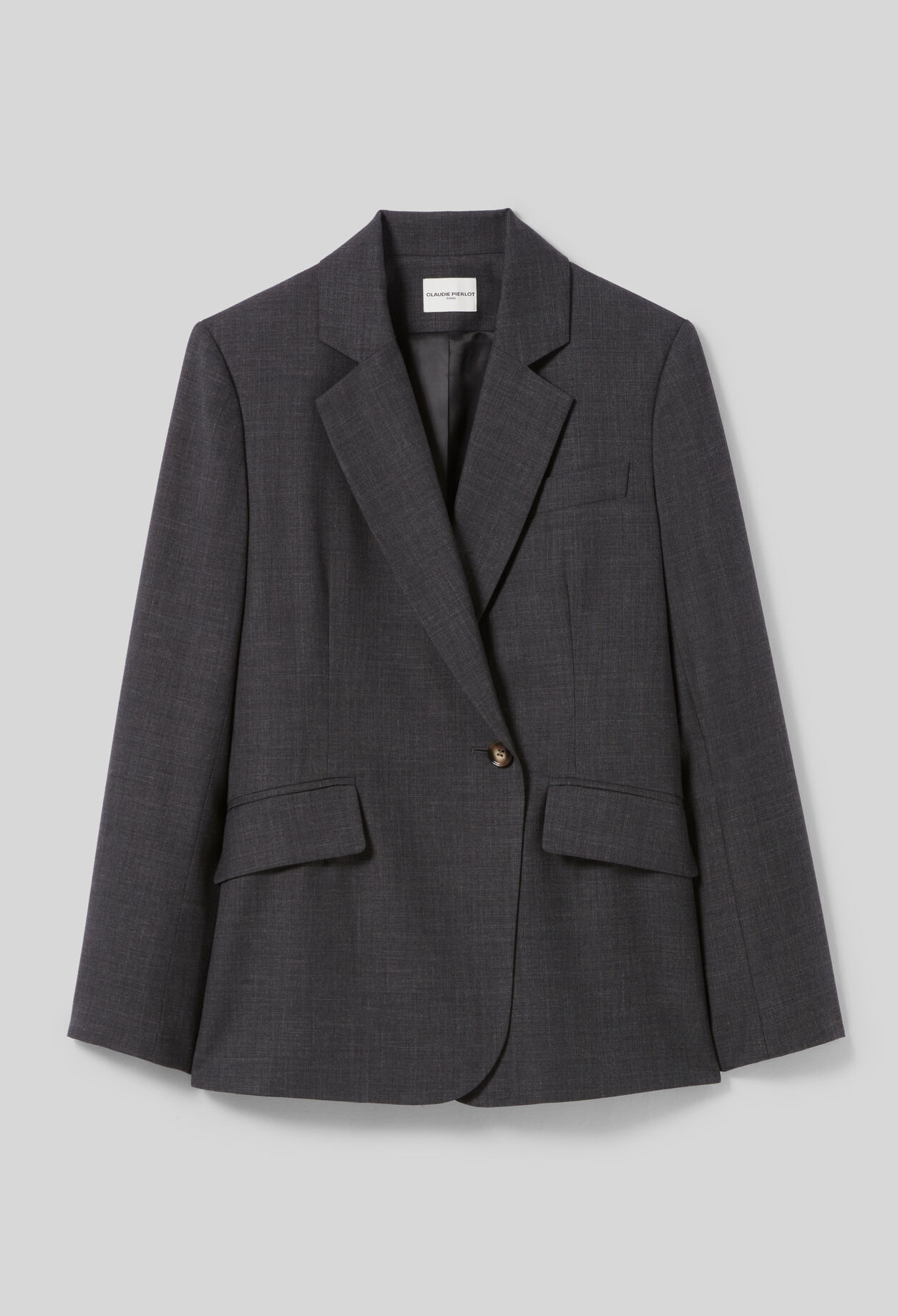 Blazer-Jacke im Anzugstil